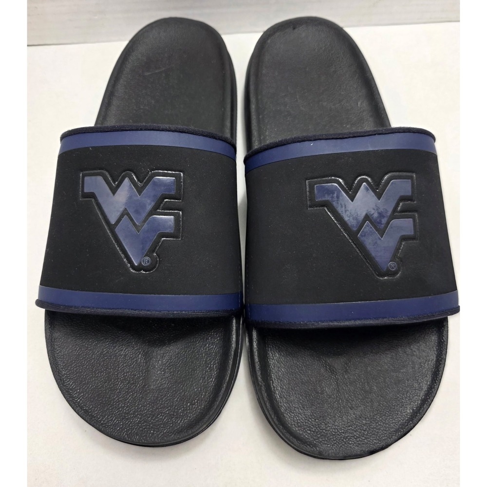 Nike OffCourt Slides Sandals West Virginia WV Mountaineers DD0555-002 Men Sz 11